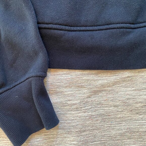 Lululemon Scuba Oversized Half-Zip Hoodie- Navy- XS/S - Picture 4 of 4